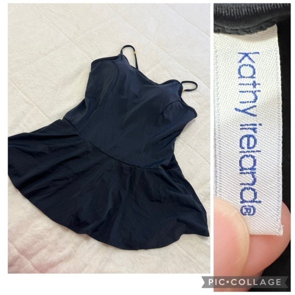 Kathy Ireland swimsuit one piece Black Dress size 24W